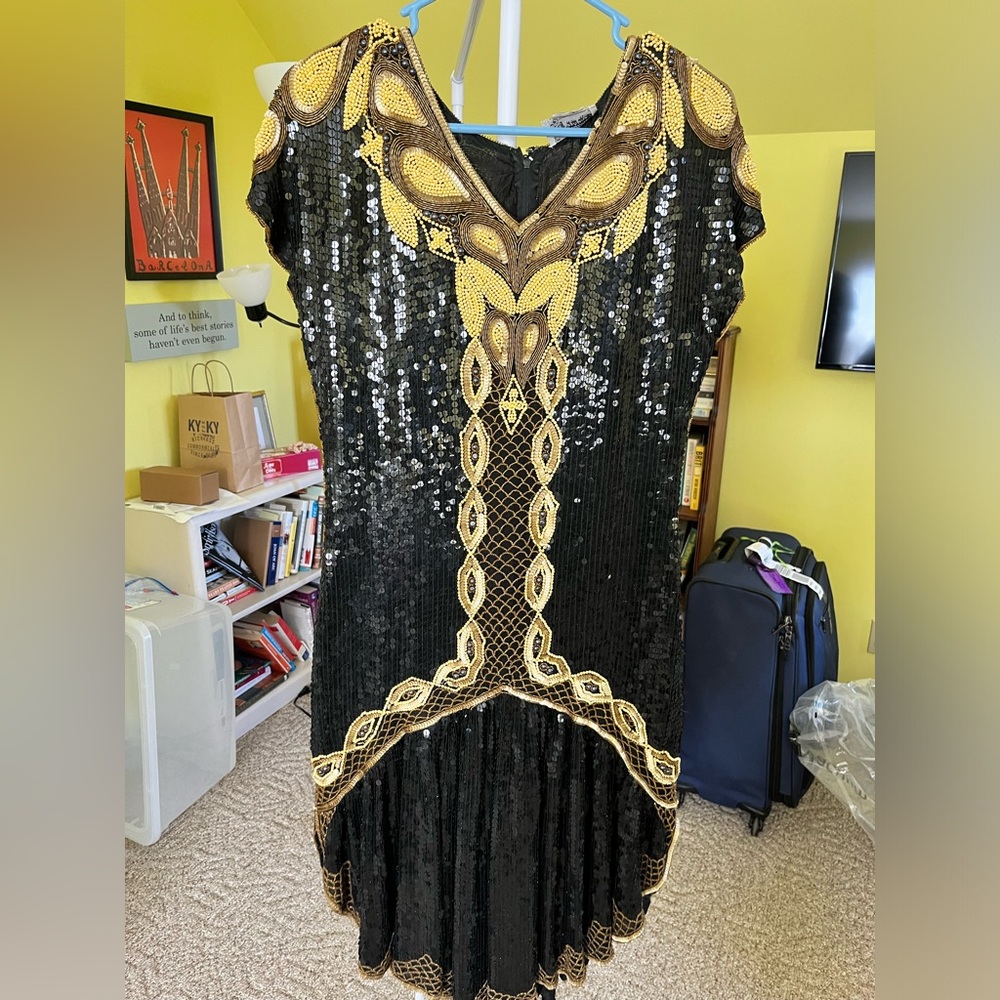 VINTAGE flapper dress